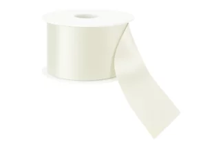 38mm IVORY * SATIN RIBBON * DOUBLE SIDED,SRIBBON-IV38