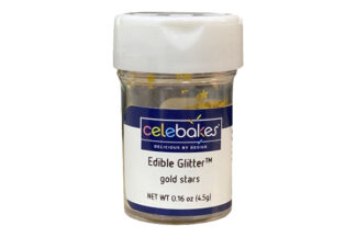 Gold Stars Edible Glitter,7500-78630S
