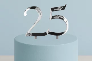 Silver 25th Anniversary Pick Wilton,1008-758