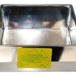 8.9 Inch SQ SHARP TIN - 3 Inch DEEP