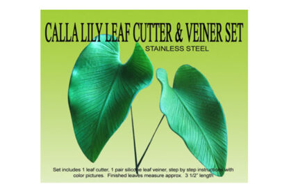 calla lily leaf cutter and veiner set,gccllf
