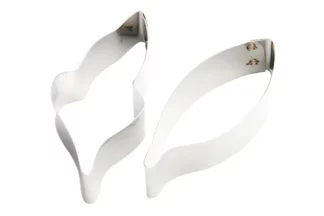 47mm x 22mm Poinsettia Carolines Sugar Art,C152