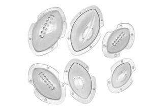 Rugby set of 3 Mould,3D Rugby Set of 3,FA2717