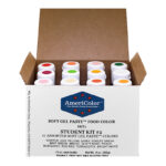0.75oz Soft Gel Paste 12 Colour Student Kit 2 Americolor