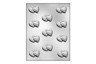 Double Heart Chocolate Mould,90-1015