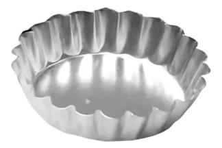 80mm (Ø top) FIX BASE QUICHE PAN - Loyal,BT12708