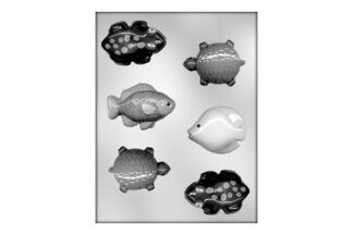 Fish Frogs and Turtles Chocolate Mould,90-12899
