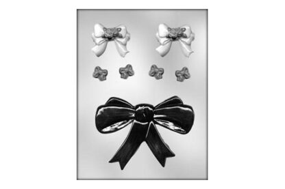 ribbon bow assortment chocolate mould,90-8625