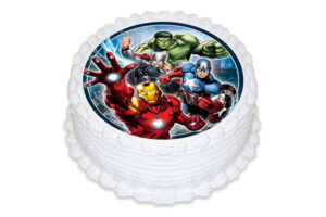 AVENGERS ROUND EDIBLE ICING IMAGE,912504