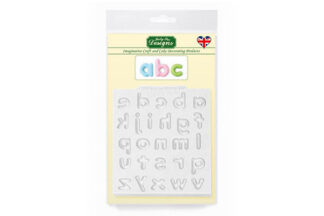 Domed Alphabet Lower Case Silicone,DM0001