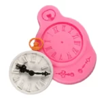 Pocket Clock Fondant Gumpaste Silicone Mould