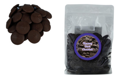 1kg tuscany dark compound buttons ,pos-tusc-001