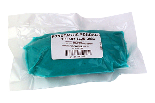 200gm tiffany blue fondtastic fondant,fond-tb-200