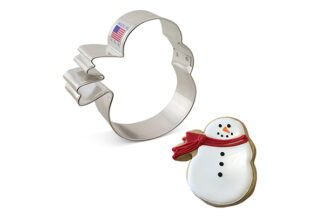 Snowman With Scarf Cookie Cutter,1955A