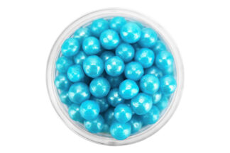 20G 6mm PEARLY LIGHT BLUE EDIBLE CACHOUS,CPPRLBL-306