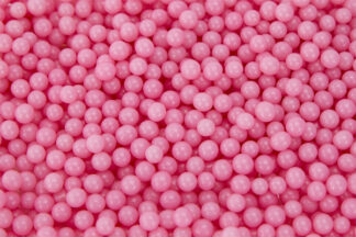 20G 6mm PEARLY PINK EDIBLE CACHOUS,CPPRLPK-306