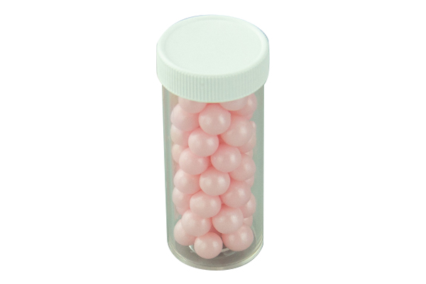 20g 8mm pearly pink edible cachous,cpprlpk-308