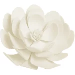 13cm Large Dahlia White Sugar flowers wedding birthday cake decoration topper SWEET SUGAR FLOWERS