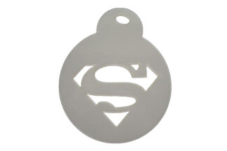 SUPERMAN LOGO STENCIL,DS158