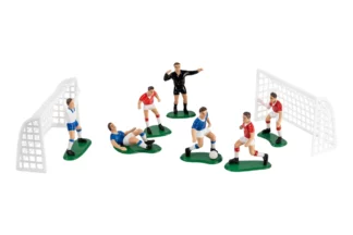 Football Soccer Cake Topper Set of 9 PME,FS009
