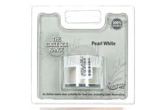 Pearl White THE EDIBLE SILK RANGE,Lustre Pearl White,RDSLKR-025