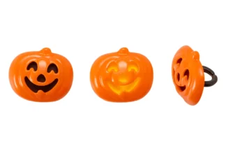 Stacked Pumpkin Cupcake Rings 12pce,41136