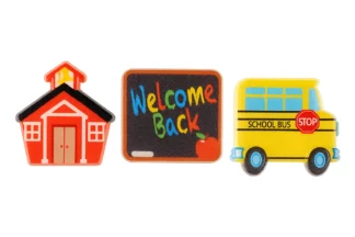 School Icons Cupcake Rings Bakery Crafts,BTS-15000