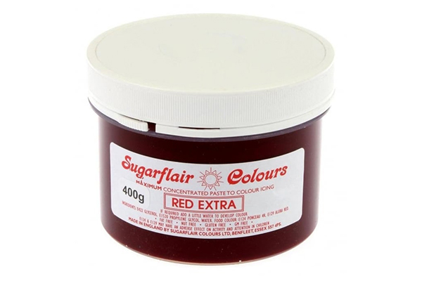 400g red extra paste sugarflair,red extra paste 400g,lm20-1