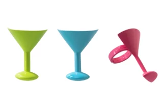 Cocktail Glass Cupcake Rings Bakery Crafts,,13279