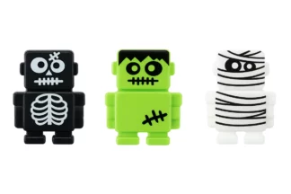 Monsterbot(Rino) Cupcake Rings -6pieces Bakery Crafts,17394