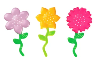 Flower Assortment Decopics Bakery Crafts,41012