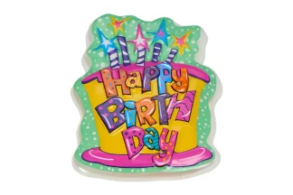 Happy Birthday Cake Pop Tops Bakery Crafts,37982-1