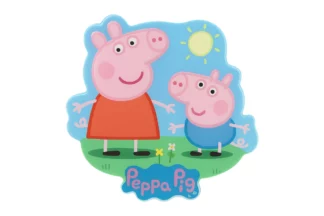 Peppa Pig and George Cake Topper Plaque Bakery Crafts,AA5329
