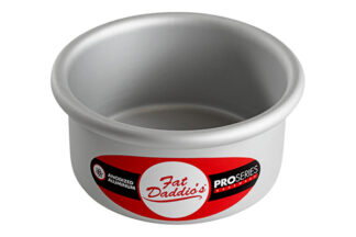 4 inch Round x 2 inch Deep Cake Pan,Round Cake Pan Solid Bottom,PRD-42