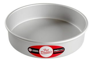8 inch Round x 2 inch Deep Cake Pan,Round Cake Pan Solid Bottom,PRD-82