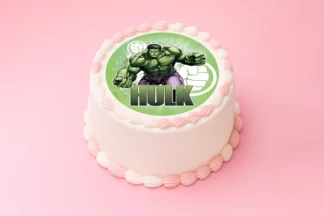 16cm HULK ROUND EDIBLE ICING IMAGE BSC,063367
