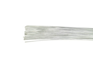 Metallic Silver Flower Wires,FLWMS-020