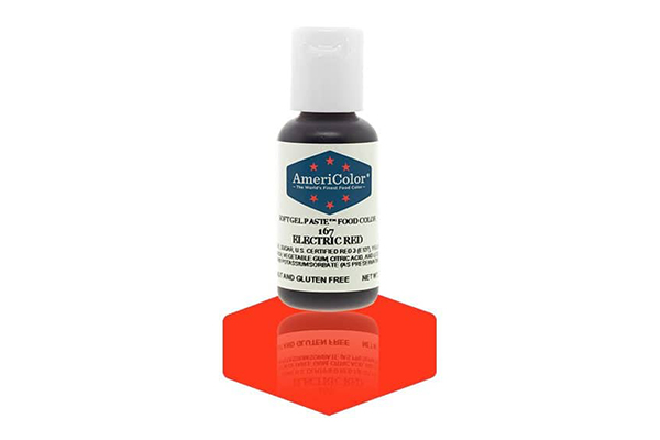 0.75oz ELECTRIC RED Soft Gel Paste Americolor | My Dream Cake ELECTRIC RED Soft Gel Paste,GL167