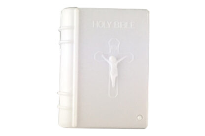 bible,white holy bible decoset,hc-bbl