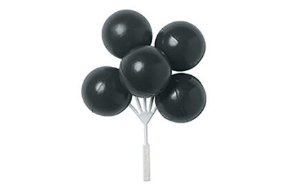 black balloon cluster decopac,1216