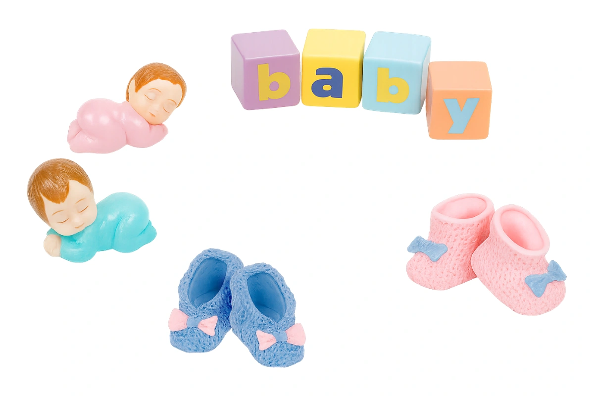 Baby Shower Decoset Bakery Crafts | My Dream Cake Baby Shower Decoset Bakery Crafts,CK-926C