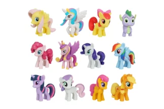 MY LITTLE PONY DECOSET -12PIECES,DECO-ML12