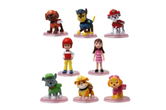 PAW PATROL CAKE DECOSET 8 PCE,DECO-PP08
