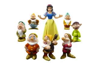 Snow White and The Seven Dwarfs Cake topper Decoset,EA1159