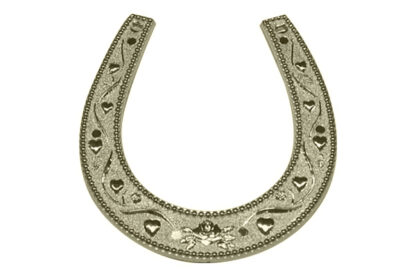 90mm gold horseshoe,hs-90g