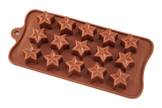 STAR,EASY FLEX CHOCOLATE SILICONE MOLD,UCG-XQ-028