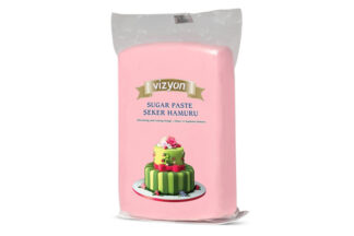 1kg Light Pink Fondant Vizyon,Vizyon Light Pink Fondant 1kg,V-FND-LPK-1