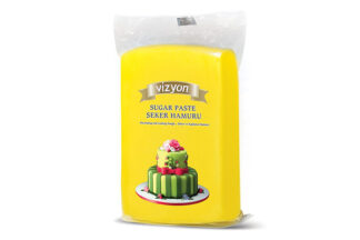 250g Yellow Fondant Vizyon,Vizyon Yellow Fondant 250g,V-FND-YLW-1