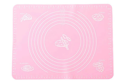 pink flexible non slip silicone,pink silicone rolling mat,ucg-009-182