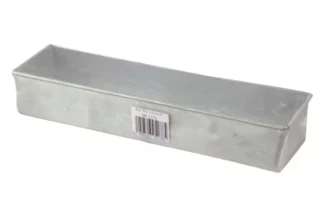 12 x 3 x 2 Bar Tin - Almond Log Pan Rectangle Bread,BR-1232